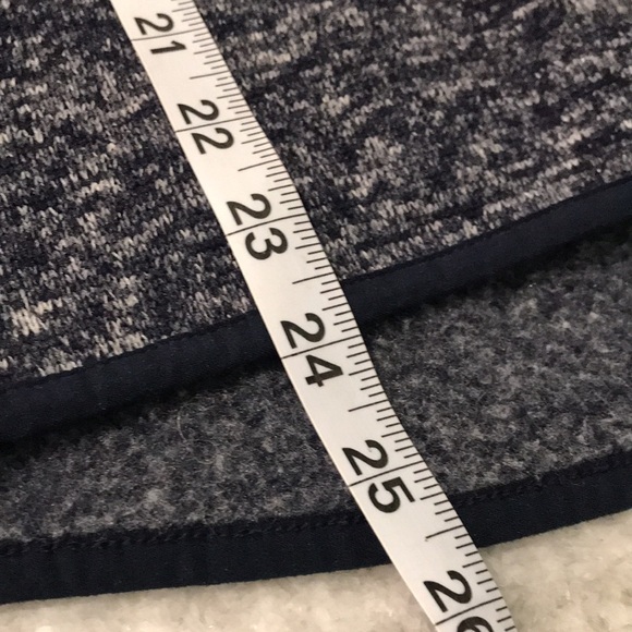 Antigua Fortune Quarter Zip Pullover Womens Size M Navy Heather Sweater - Picture 8 of 9